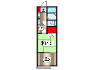 石田住宅の物件間取画像